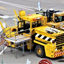 雪道を開削してくれる四代目熊太郎