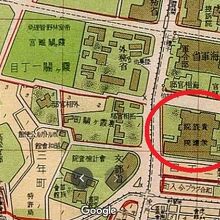 明治時代の地図には、貴族院と衆議院の区分が記載されています。