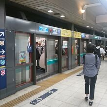 飯田橋駅にて