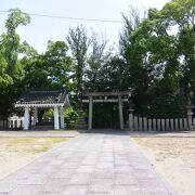 聖徳太子創建と伝わる歴史ある神社。
