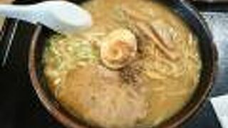 味噌ラーメンをいただきました