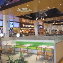 こちらはフードコート