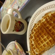 朝食に来ました。