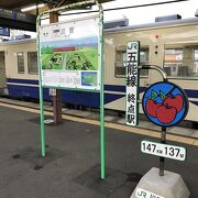 奥羽本線川部駅：五能線の起点駅