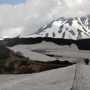 ６月は雪で覆われている