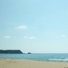 琴ヶ浜(泣き砂の浜)