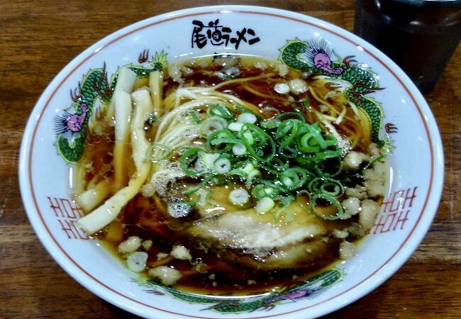 尾道ラーメンを初めて食しました。