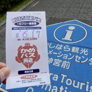 1日周遊バス乗車券、通常650円が400円！