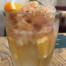 オレンジアイスティー