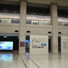 神戸の歴史展示室は１階