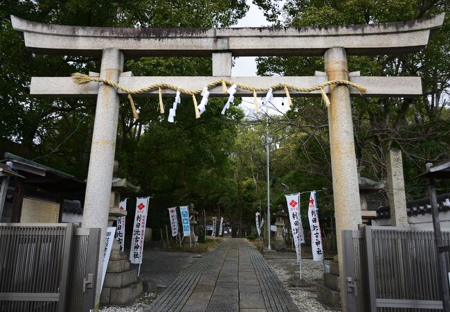 和歌山市街地にある神社