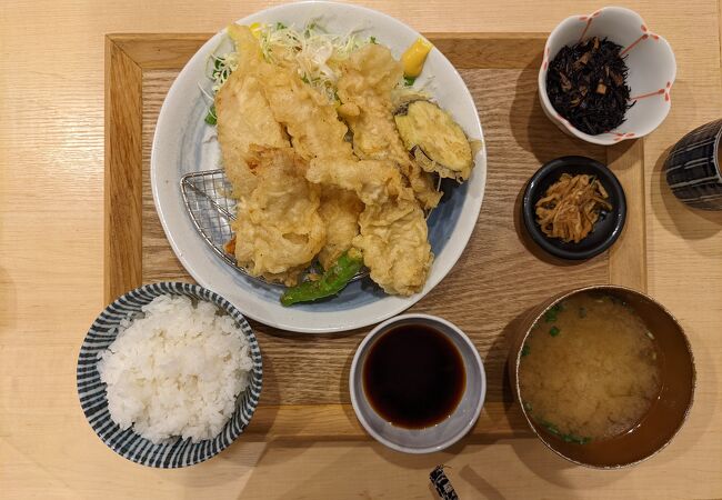 とり天定食