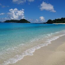 美しいケラマブルーが味わえる