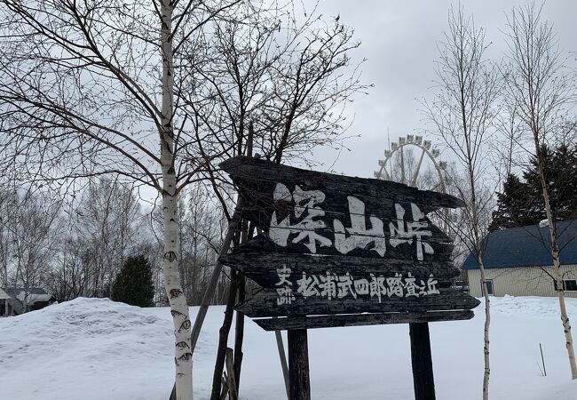 冬でも駐車場は除雪