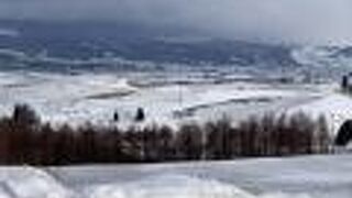 冬は駐車場閉鎖