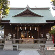 日枝神社拝殿