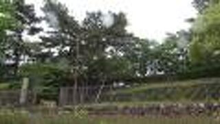 国史跡に指定の前方後円墳