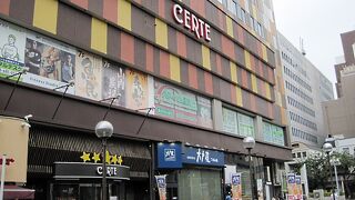 駅前の便利な商業施設