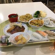 高原ホテルの食事会場。