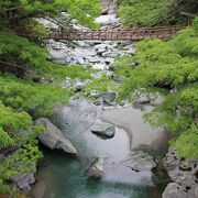徳島県にある渓谷です