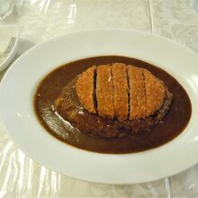 人気の牛ミンチ肉つカレー旨い！