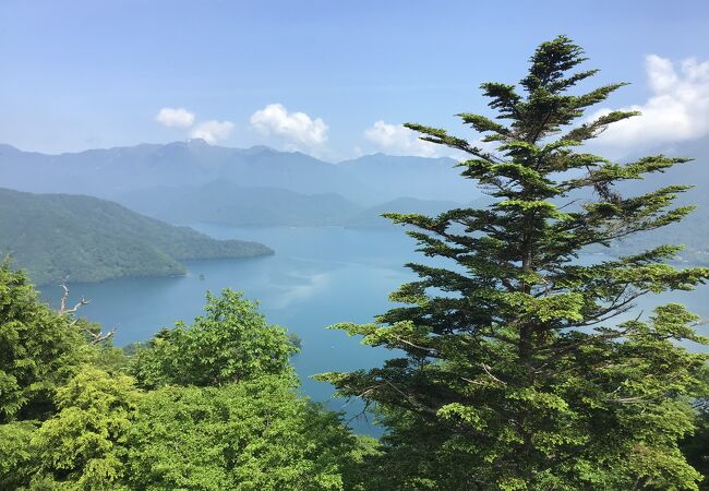 展望台の駐車場からの眺めは　良かった。