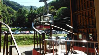 ロープウェイだけではなくリフトも乗車