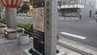 松本市街地の繁華街