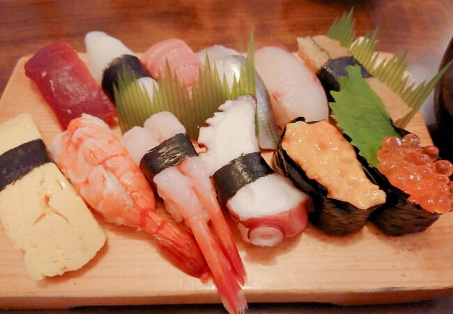 東京で2番目に美味しい寿司！