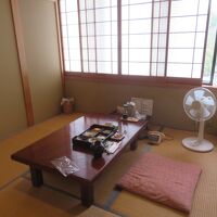 食事は個室で食べました