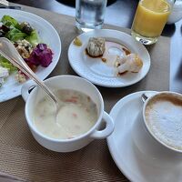 スプーンが入って変な写真になりました