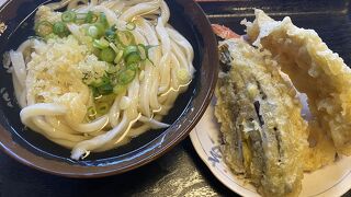 あえて定番以外のうどんを注文