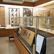 びっしりと展示物