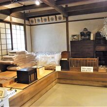 暮らしの展示物