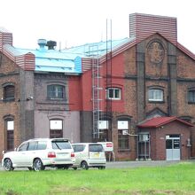 北海道炭鉱鉄道の五稜星が今も残ります