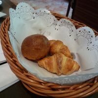 アンバーコートのランチのパン