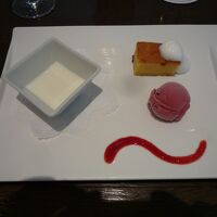 アンバーコートのランチのデザート