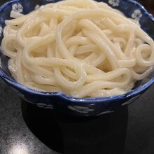 〆のうどん