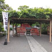 鎌倉江の島七福神の内のひとつ。花手水も