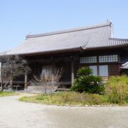 柳川藩主、立花家の菩提寺だった寺