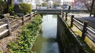 史跡柳川城塞水門とあって