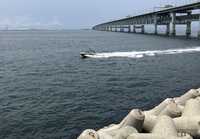 水遊びも出来て眺めのよい公園