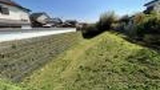 川越城内に残る唯一の堀跡