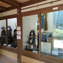 狭いですが展示施設あり。
