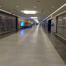 店も開いてなくて、誰もいない成田空港
