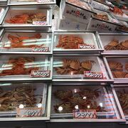 近江町市場にある鮮魚屋さん