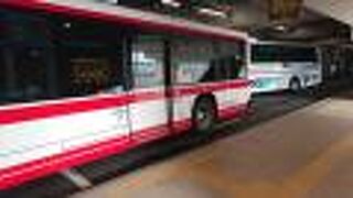 近距離路線バスから、長距離高速バスまで発着