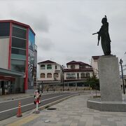 安土駅観光案内所で情報収集。スタッフは親切・丁寧。