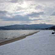 天橋立にあるビーチ