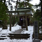 天橋立の砂嘴部分にある神社